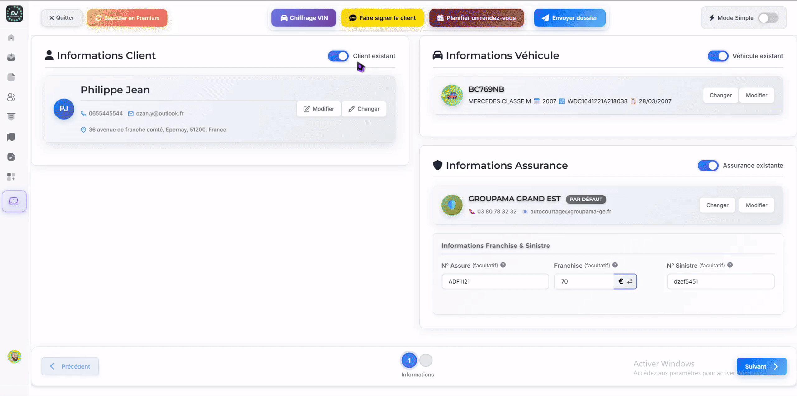 Signature électronique